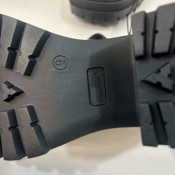 New Seychelles Black Platform Mary Jane Shoes Size 9 - Picture 6 of 7